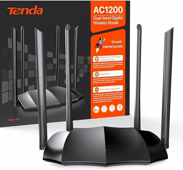Tenda AC8 Routeur WiFi AC1200