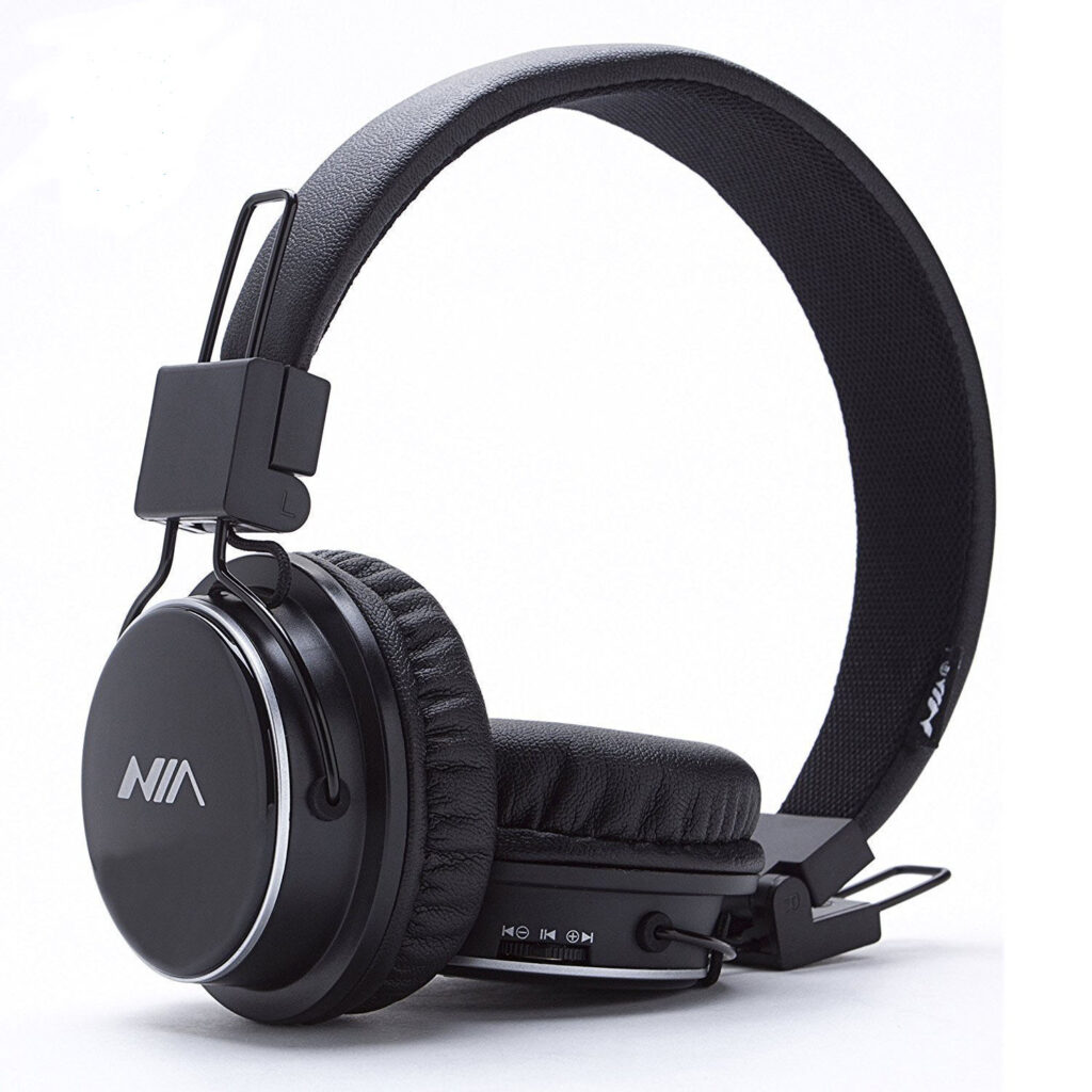 NIA Q8 Casque Bluetooth pliable